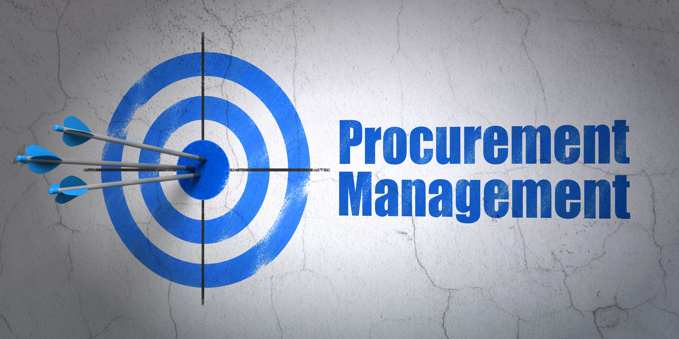 Finance concept: target and Procurement Management on wall backg ProcurementMgmt_123770867.jpg