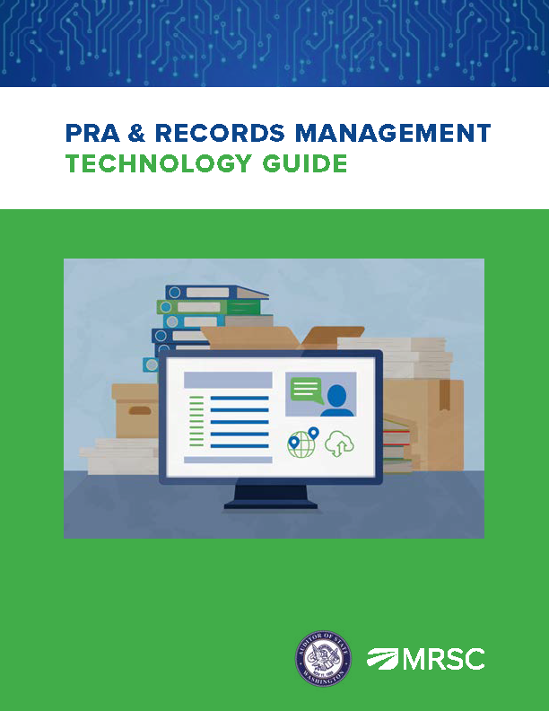 Cover of PRA & Records Management Technology Guide