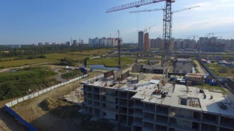 Photo of construction zone in a rural area