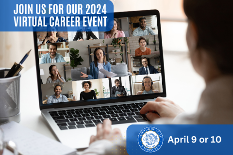 Join us for our virtual recruiting event April 9 or 10